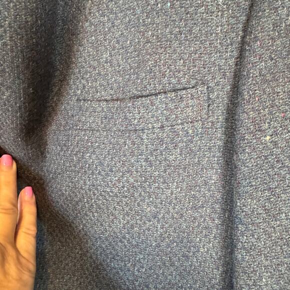 Vtg 70s Tweed Mens 38R 100% Wool Blazer Sport Coat USA Lined Heritage Preppy - Picture 6 of 16